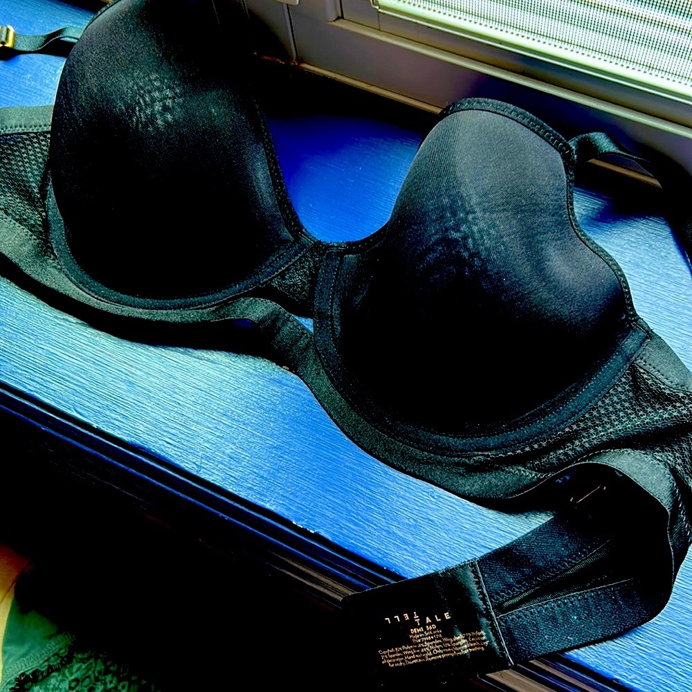 Soma Telltale Demi bra 36D BLACK NWOT